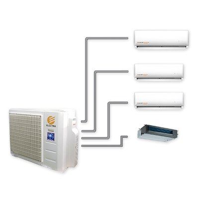 מזגן מולטי אינוורטר Platinum multi inverter 1:4 Quattro 140+140+140+140 שנת 2021 Electra אלקטרה